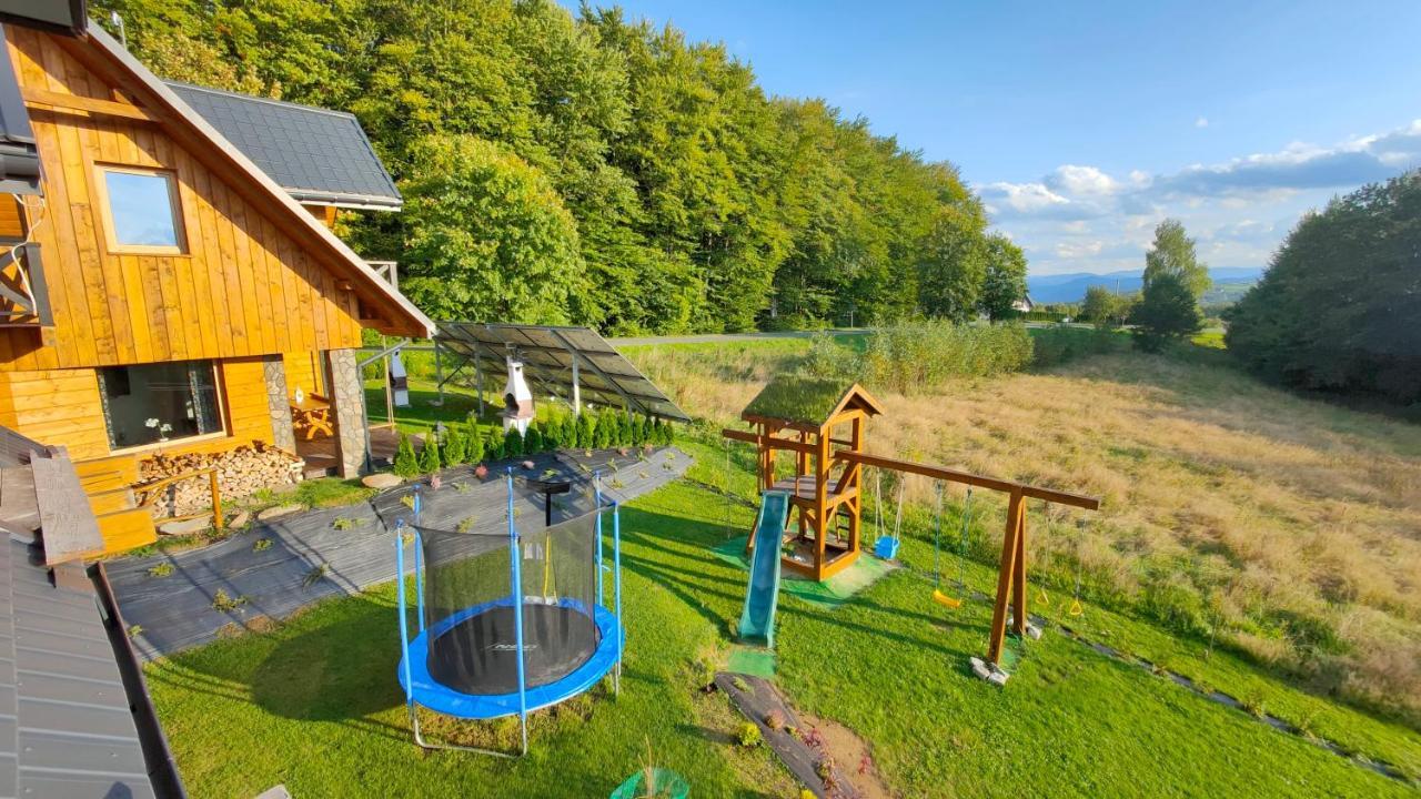 Bieszczadzka Hawira Villa Polańczyk Dış mekan fotoğraf