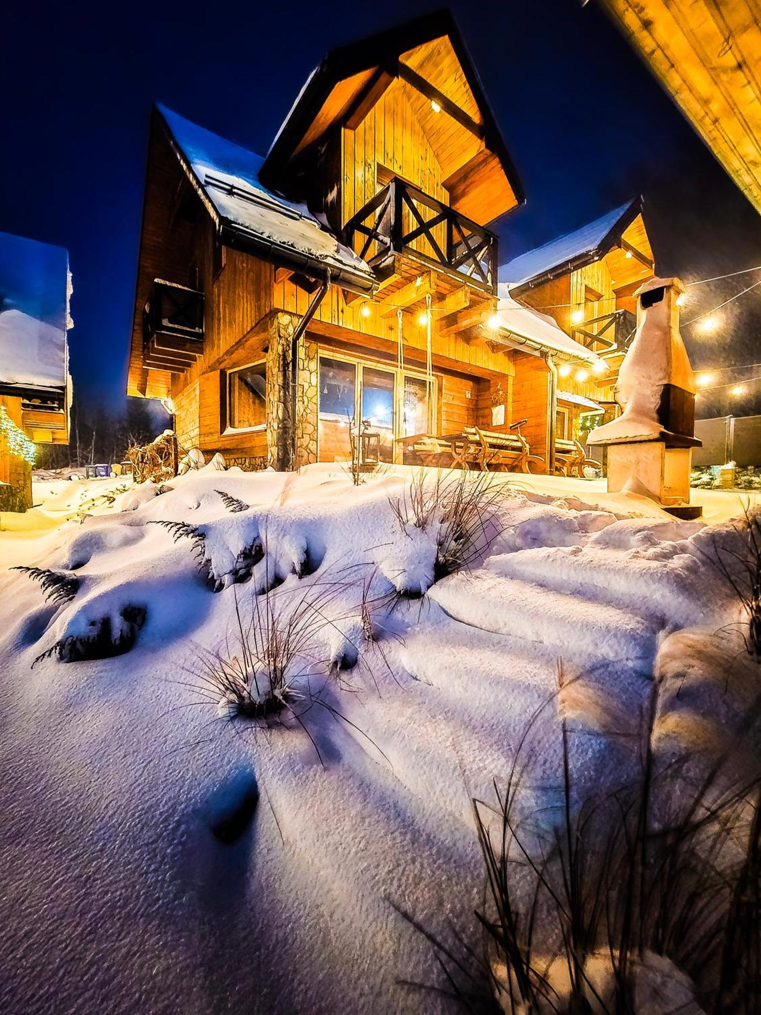 Bieszczadzka Hawira Villa Polańczyk Dış mekan fotoğraf