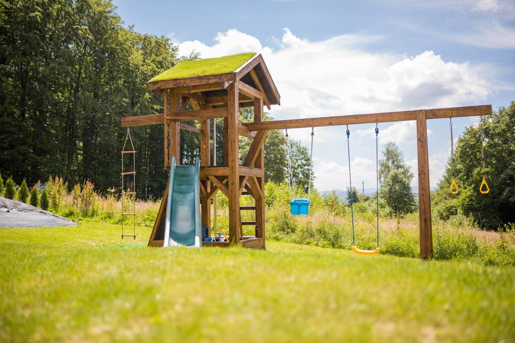 Bieszczadzka Hawira Villa Polańczyk Dış mekan fotoğraf