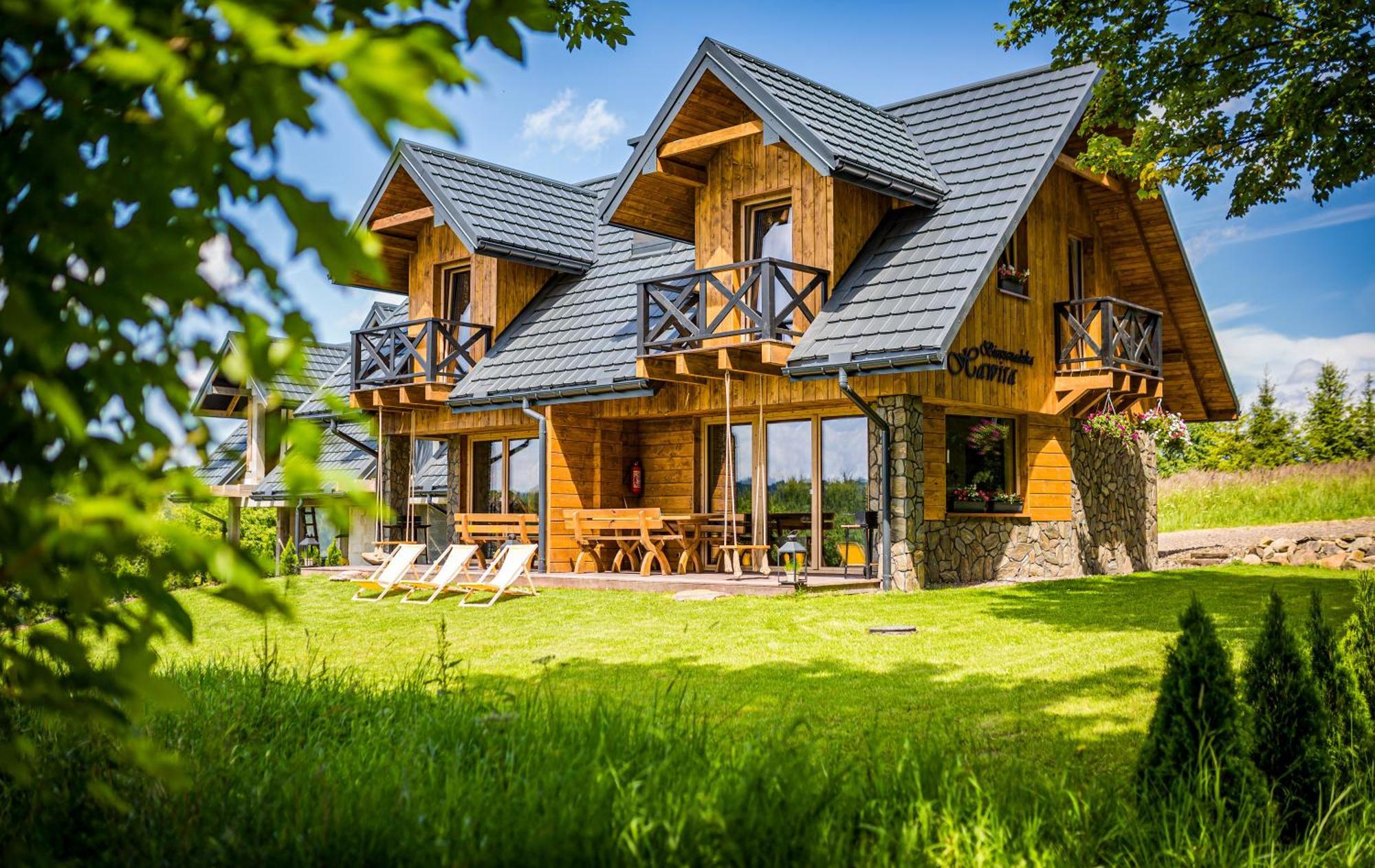 Bieszczadzka Hawira Villa Polańczyk Dış mekan fotoğraf