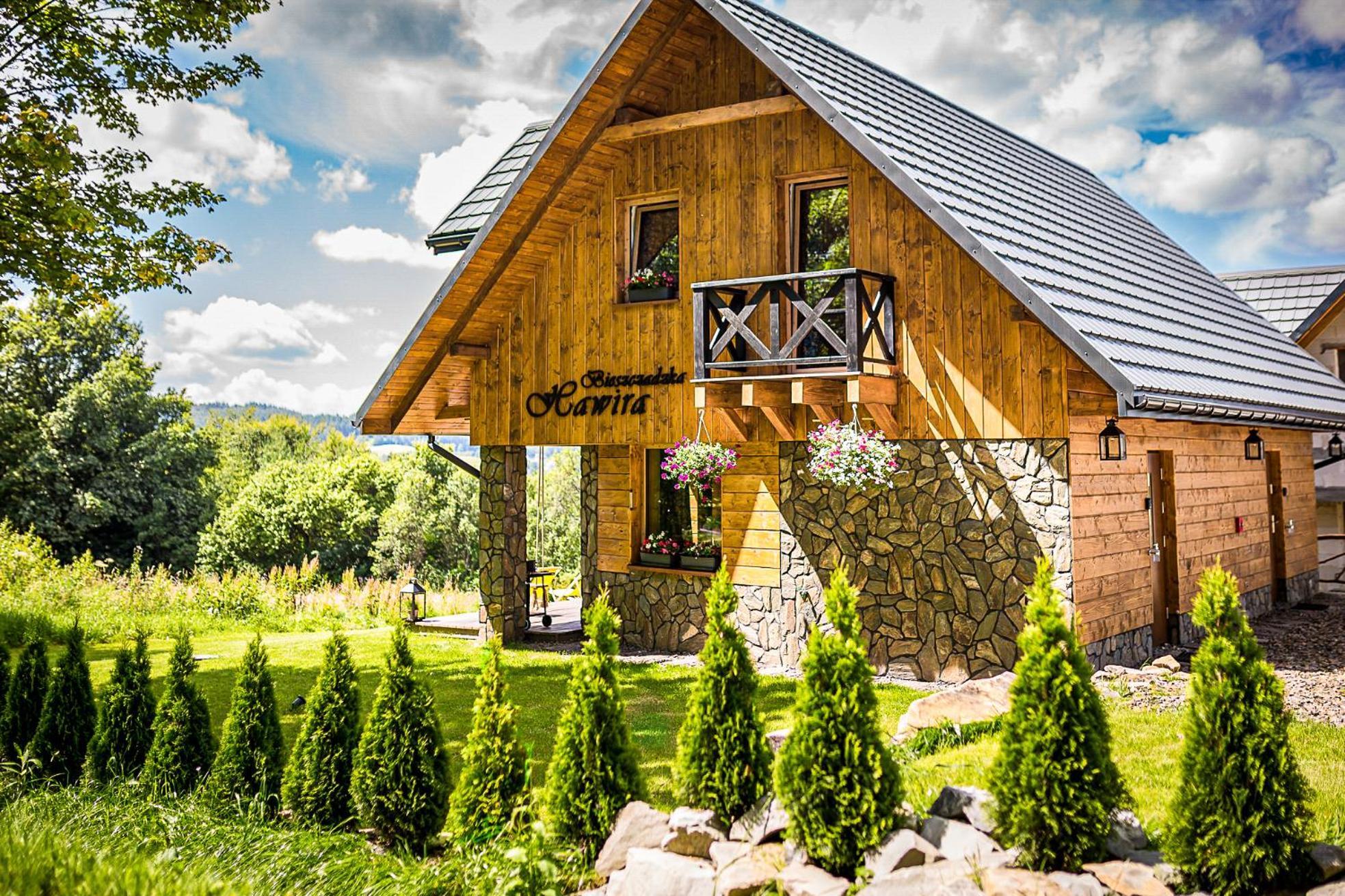 Bieszczadzka Hawira Villa Polańczyk Dış mekan fotoğraf