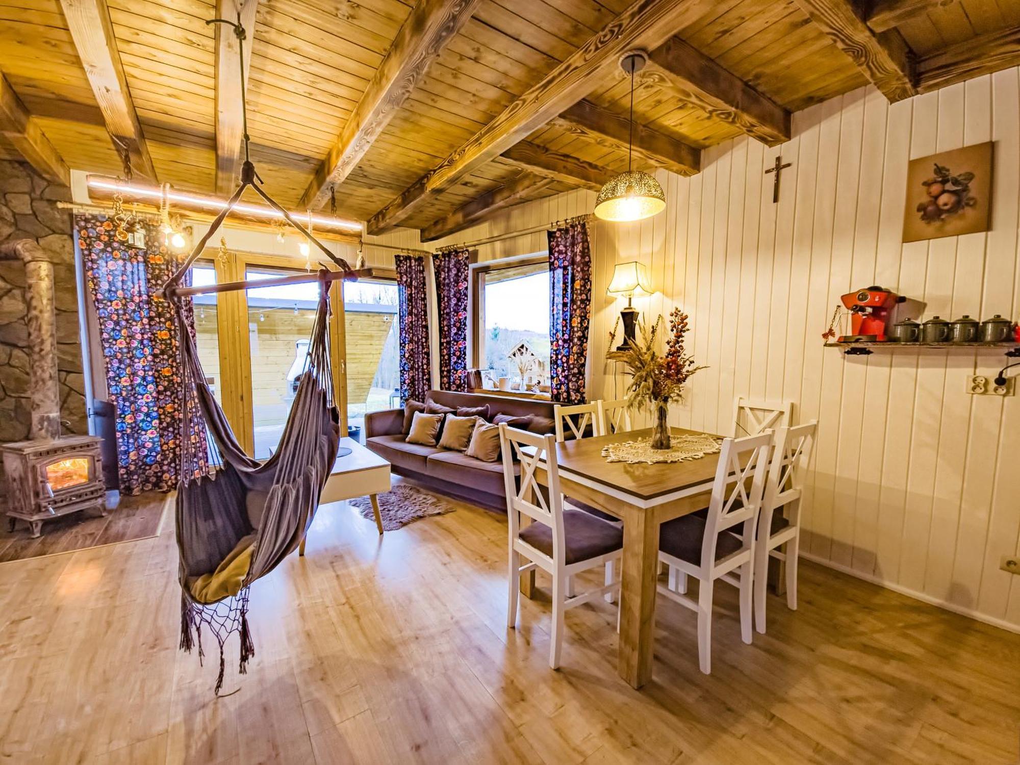Bieszczadzka Hawira Villa Polańczyk Dış mekan fotoğraf